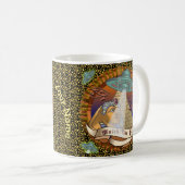 ピラミッドエイリアン宇宙船マグ コーヒーマグカップ (正面右)