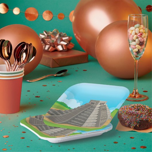 ピラミッドオブザサン紙プレート ペーパープレート