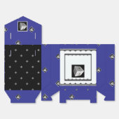 ピラミッドキューブブラクホワイト深いBlu フェイバーボックス (見開き)