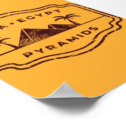 ピラミッドギザエジプト ポスター (角)