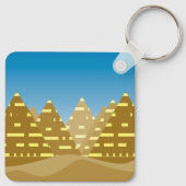 ピラミッドシティ キーホルダー (裏面)