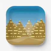 ピラミッドシティ ペーパープレート (正面)