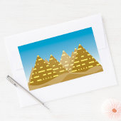 ピラミッドシティ 長方形シール