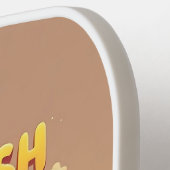 ピラミッドスマッシュ – エジプトピックボールデザイン ピックルボールラケット (左詳細)