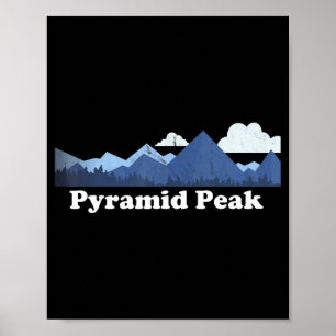 ピラミッドピークバガーニューヨークNY登山ハイキング ポスター