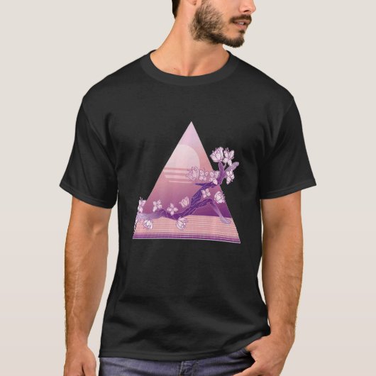 ピラミッドフラワーズサン Tシャツ (正面)