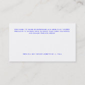 ピラミッドペット 名刺 (裏面)