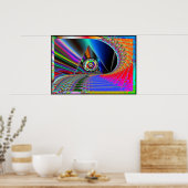 ピラミッドポスターの目 ポスター (キッチン)