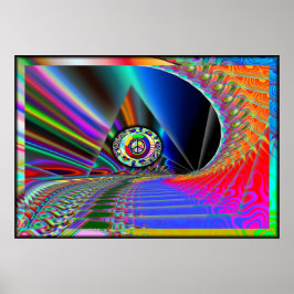 ピラミッドポスターの目 ポスター