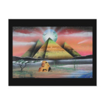 ピラミッドポストカード。