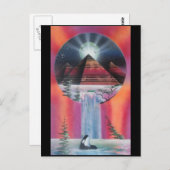 ピラミッドポストカード。 ポストカード (正面/裏面)