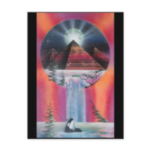 ピラミッドポストカード。