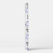 ピラミッド型パターンジオメトリ演算先生 Case-Mate iPhoneケース (裏面 / 右)