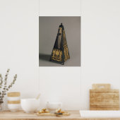 ピラミッド型メトロノーム， 1815 ポスター (キッチン)