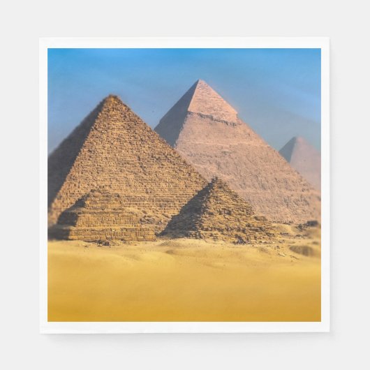 ピラミッド型紙ナプキン スタンダードランチョンナプキン (正面)