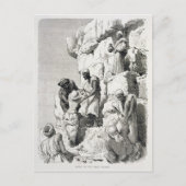 ピラミッド素晴らしの上昇、19世紀 ポストカード (正面)