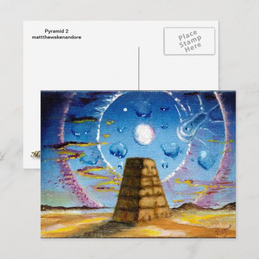 ピラミッド2 ポストカード (正面/裏面)