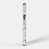 ピラミッド パターン 幾何学 数学教師 iPhoneケース (右側面)