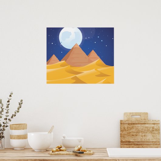 ピラミッド ポスター (キッチン)