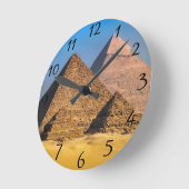 ピラミッド ラウンド壁時計 (傾斜)