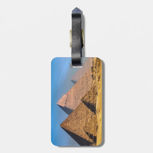 ピラミッド ラゲッジタグ (裏面縦)