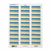 ピラミッド ラベル (フルシート)