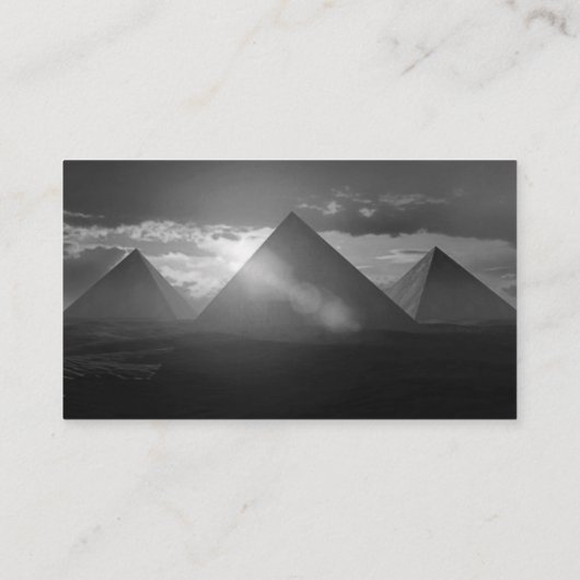 ピラミッド 名刺 (裏面)