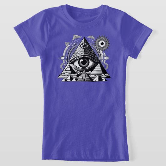 ピラミッド Tシャツ (レイダウン)