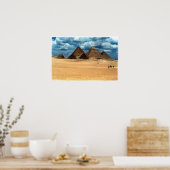 ピラミデン・フォン・ギゼー ポスター (キッチン)