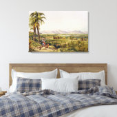 ピララとアムク湖，エルドラドのサイト，プリント キャンバスプリント (インサイチュ (寝室))