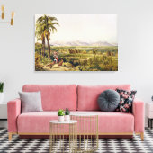 ピララとアムク湖，エルドラドのサイト，プリント キャンバスプリント (インサイチュ (リビング))