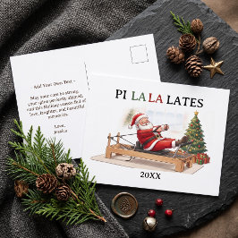 ピララレーツ おもしろサンタ ピラティスクリスマス シーズンポストカード