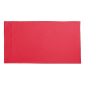 ピラロケースキングクリスマススノーフレーク 枕カバー (裏面)