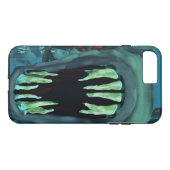 ピランハス魚のカスタム命日のパーソナライズ Case-Mate iPhoneケース (裏面(横))