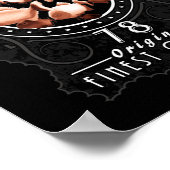 ピランハス1978イラストレーション ポスター (角)