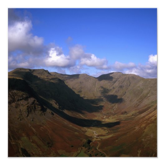 ピラーアンドカークフェルWasdale Lake District England フォトプリント (正面)