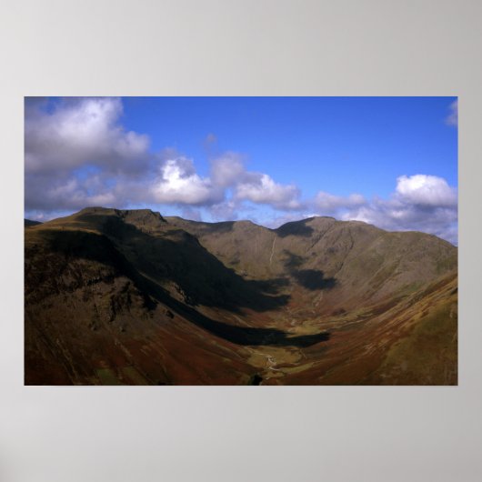 ピラーアンドカークフェルWasdale Lake District England ポスター (正面)