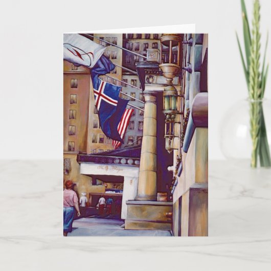 ピラーズオブプラザホテルグリーティングカード カード (正面)