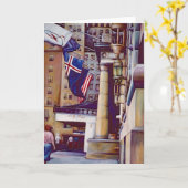 ピラーズオブプラザホテルグリーティングカード カード (黄色い花)