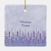 ピリピパーソナライズされたア4:19神は全てを与える セラミックオーナメント (裏面)