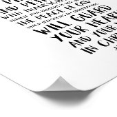 ピリピ人への手紙第4章6節 ポスター (角)