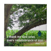 ピリピ人への第一感謝してい章3わたしはすべての人に対して タイル (正面)