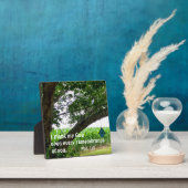 ピリピ人への第一感謝してい章3わたしはすべての人に対して フォトプラーク (インサイチュ)