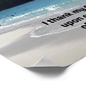 ピリピ人への第一感謝してい章3わたしはすべての人に対して ポスター (角)