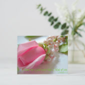 ピリピ感謝していアの聖書の一節 ポストカード (スタンド正面)