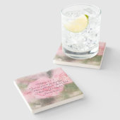 ピリピ1:2恵みと平安、聖なる書物、 経典 ストーンコースター (横)