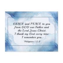 ピリピ1:2-3恵みと平安、聖書