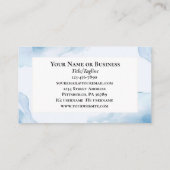 ピリピ1:2-3恵みと平安、聖書 名刺 (裏面)