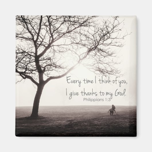 ピリピ1:3磁石 マグネット (正面)