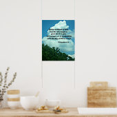 ピリピ1:6この事に自信を持って… ポスター (キッチン)